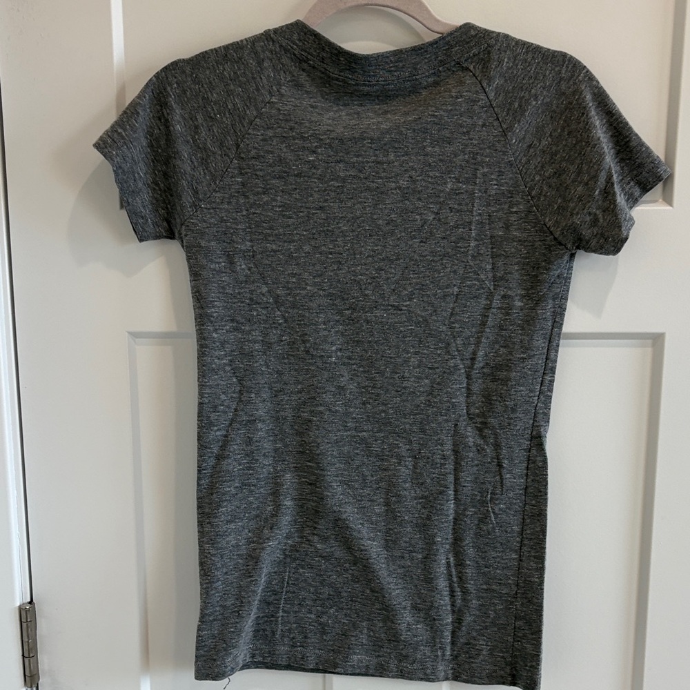 Adidas Gray New York Knicks Short Sleeve Tee - Picture 3 of 3